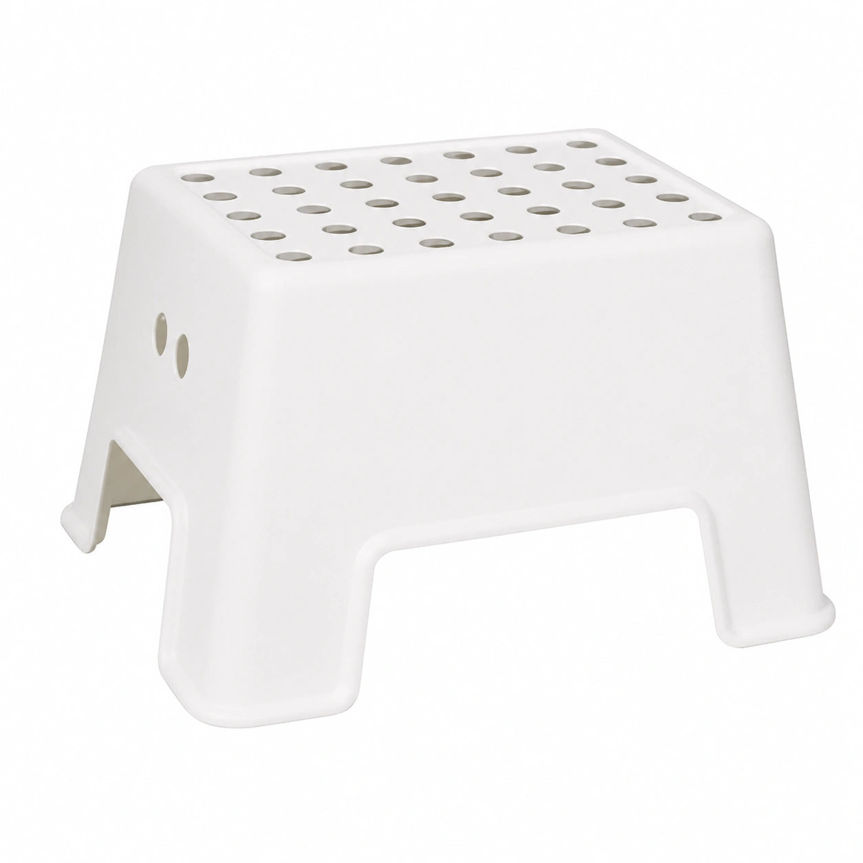 Ikea - Taburete de Baño Antideslizante Blanco Moderno, Soporta 150 kg