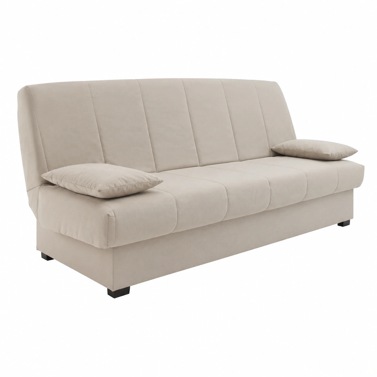 Sofá Cama Clic Clac con Almacenaje Integrado en Gris - Hogar 24