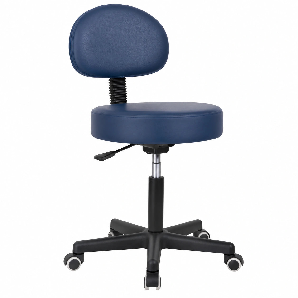 Silla Quirúrgica con Respaldo Ajustable y Elevación de Gas, Azul, Peso Máximo 135 kg