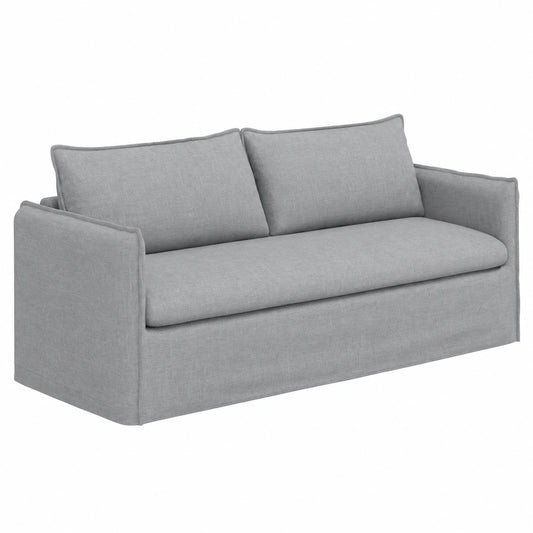 Sofá Modular VidaXL Gris Claro 196x82x85 cm, Ergonomía Moderna para Sala de Estar