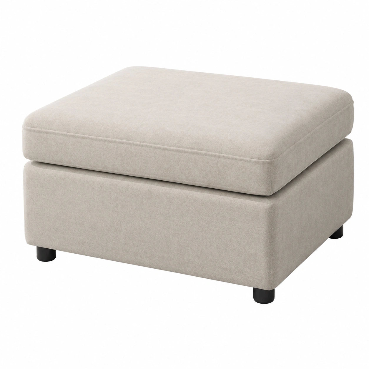 Miuuod - Puf de terciopelo para salón o dormitorio, ideal para espacios pequeños y grandes