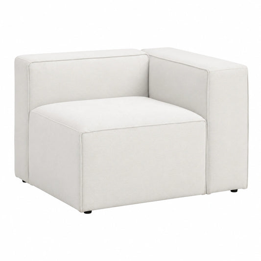 Sofá Modular Genua con Brazo Izquierdo, Tela Duradera, Estilo Alemán